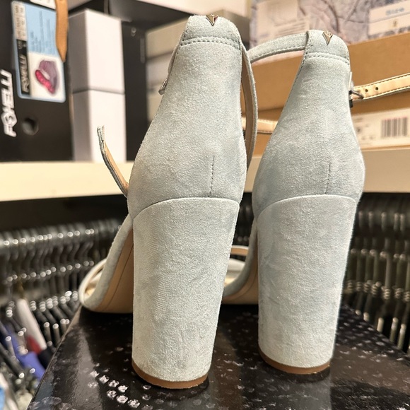 Light Blue Sam Edelman Strappy Block Heel - Picture 4 of 4
